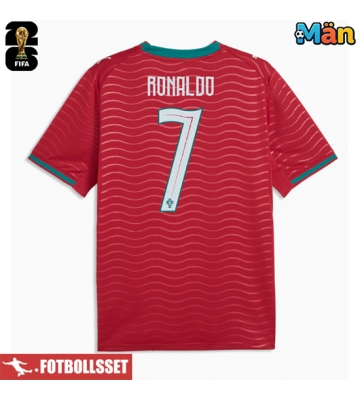 Portugal Cristiano Ronaldo #7 Hemmatröja VM 2026 Kortärmad